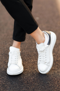 White office sneakers for women in the UAE